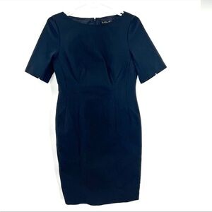 Brooks Brothers black sheath dress size 6P